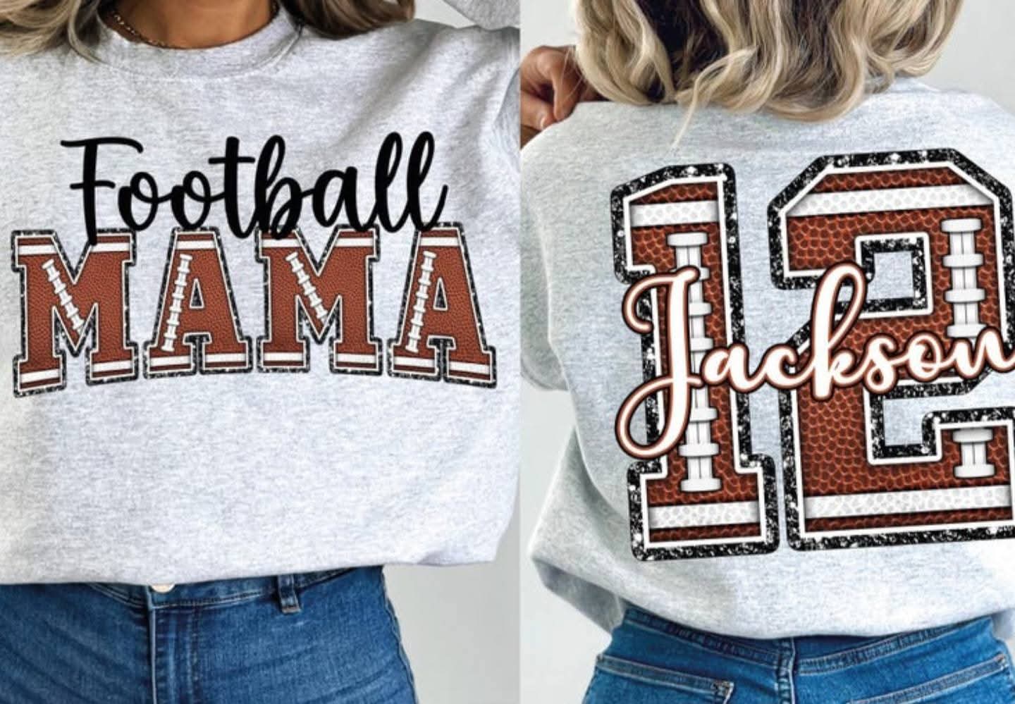 Customized Football Mama